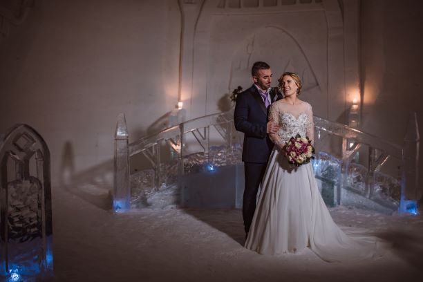 Lapland Wedding Venue & Wedding Planner - Luvattumaa Levi Ice Castle - member of the Destination Wedding Directory by Weddings Abroad Guide