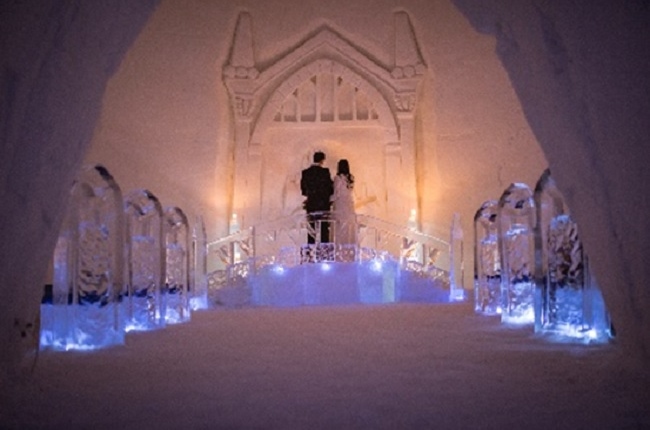 Lapland Wedding Venue Luvattumaa Ice Gallery Weddings Abroad Guide