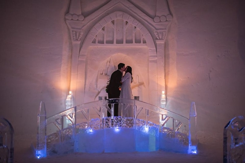 Lapland Wedding Venue & Wedding Planner - Luvattumaa Levi Ice Castle - member of the Destination Wedding Directory by Weddings Abroad Guide