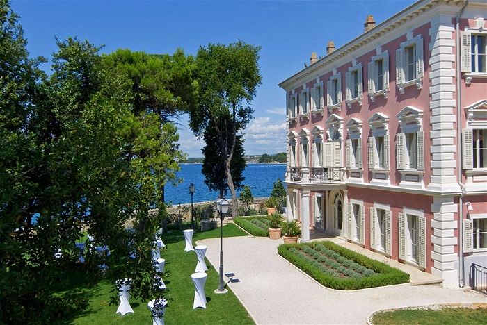 Croatia Wedding Villa - The beautifully restored Villa Polesini in Poreč provides an elegant and spectacular venue for wedding abroad in Croatia 