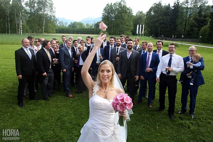 Belinda & Rory's wedding in Zell am See, Schloss Prielau Austria photography by Horia Photography