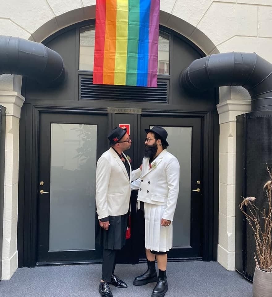 Badr & Luigi's Same Sex Wedding in Denmark | Marry Abroad Simply
